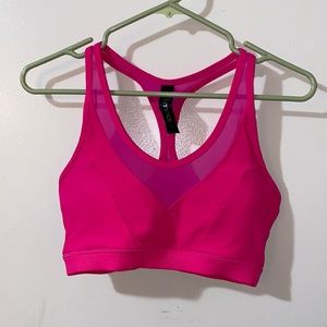 Small Pink Women's Sports Bra